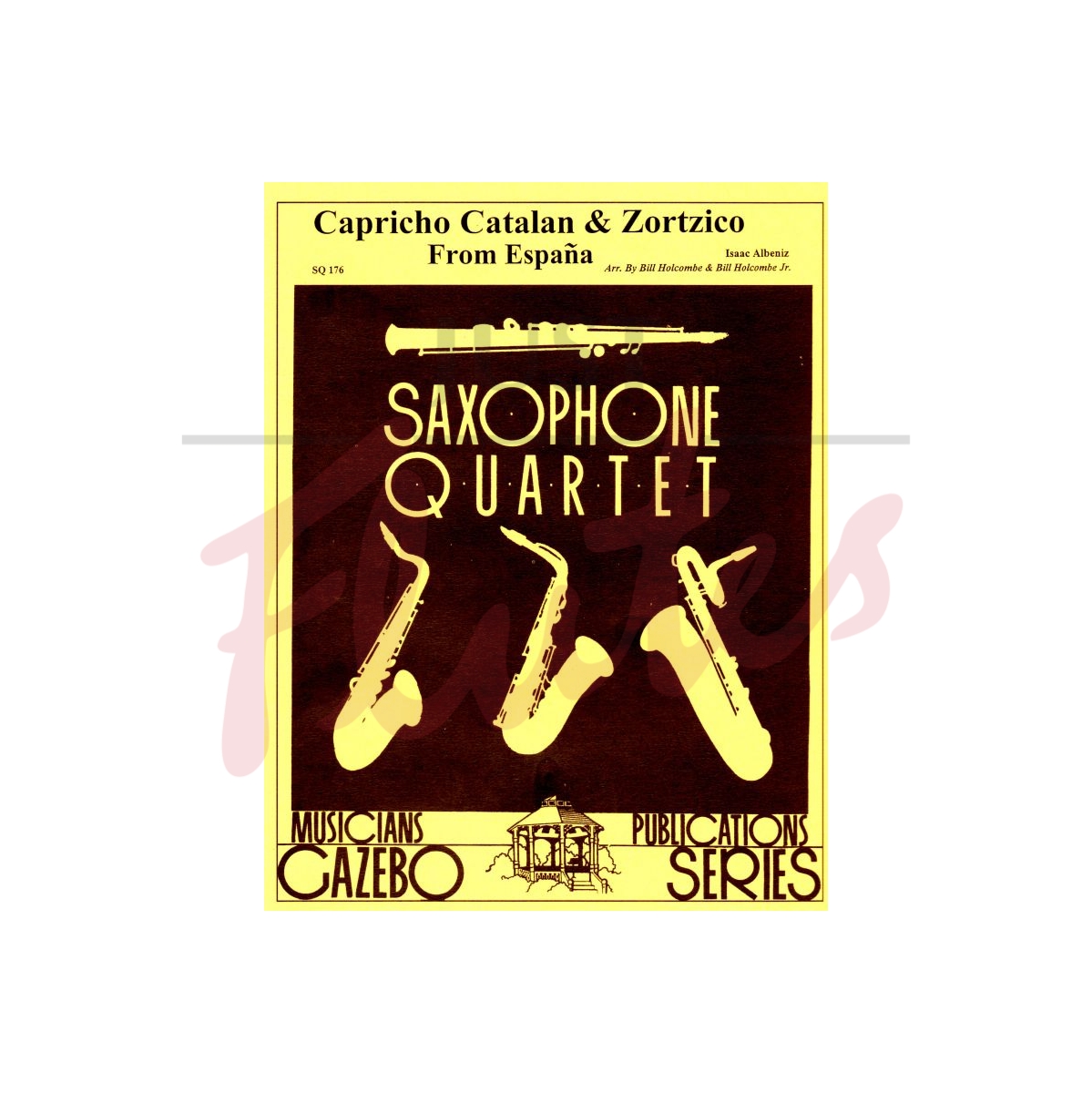 Capricho Catalan &amp; Zortzico from España [Sax Quartet]