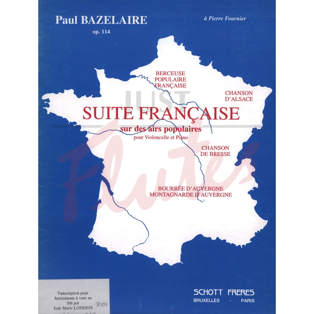 Suite Française for Tenor Saxophone