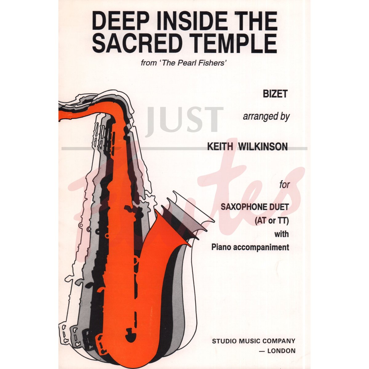 Deep Inside the Sacred Temple from The Pearl Fishers [Two Saxophones]