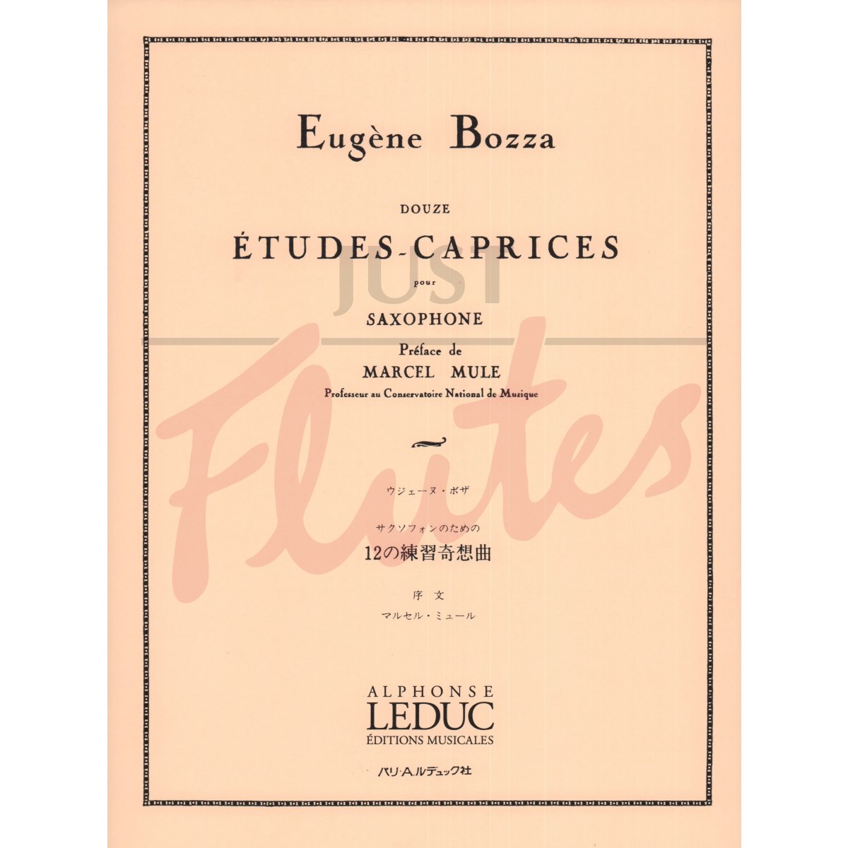 12 Etudes - Caprices for Saxophone