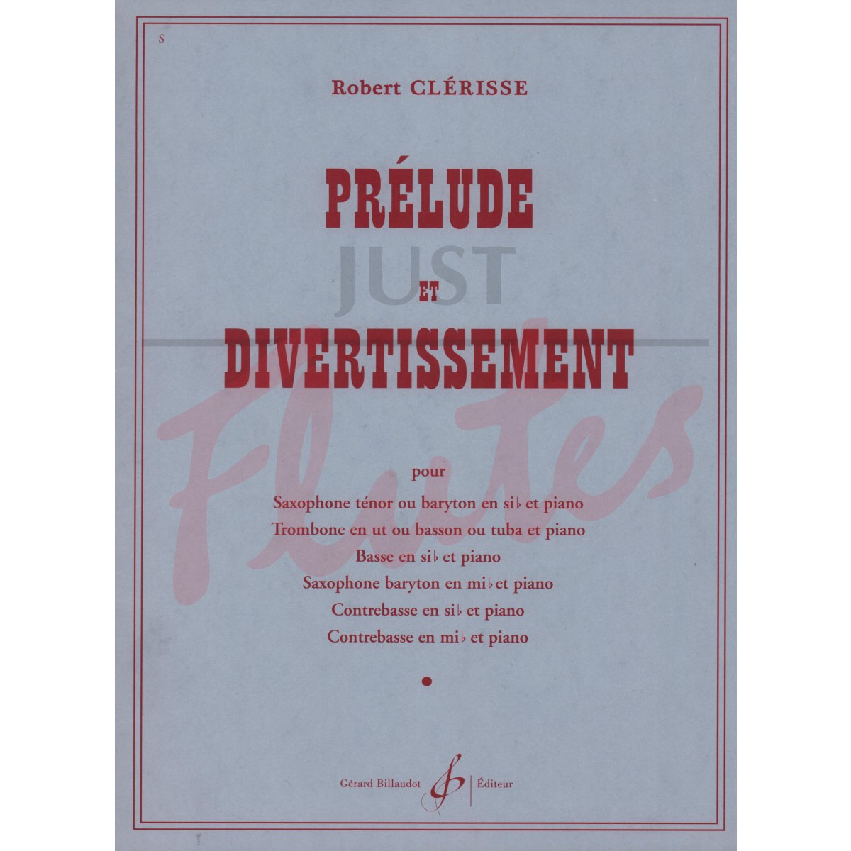 Prelude et Divertissement