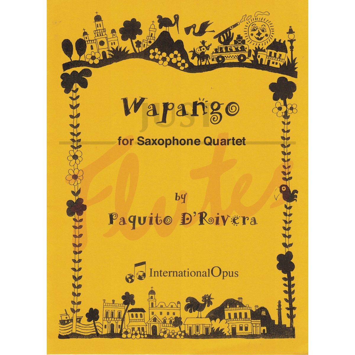 Wapango for Saxophone Quartet