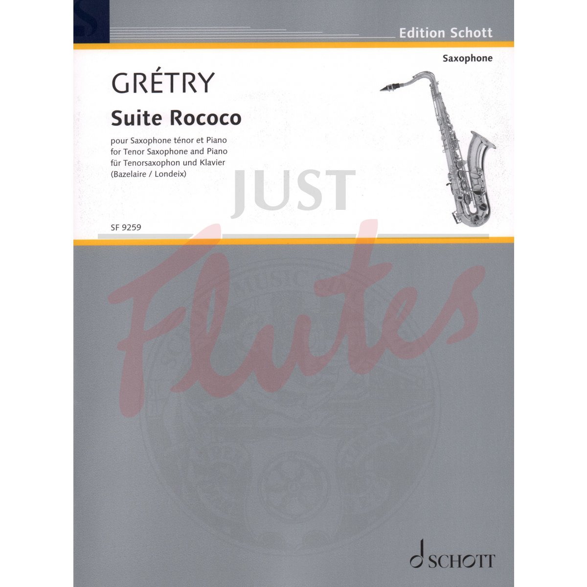 Suite Rococo for Tenor Saxophone and Piano