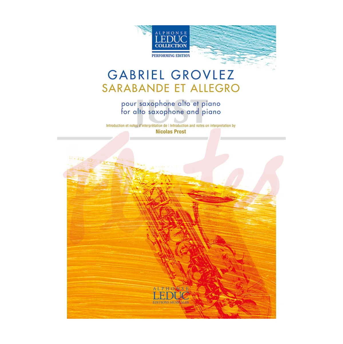 Sarabande et Allegro for Alto Saxophone and Piano