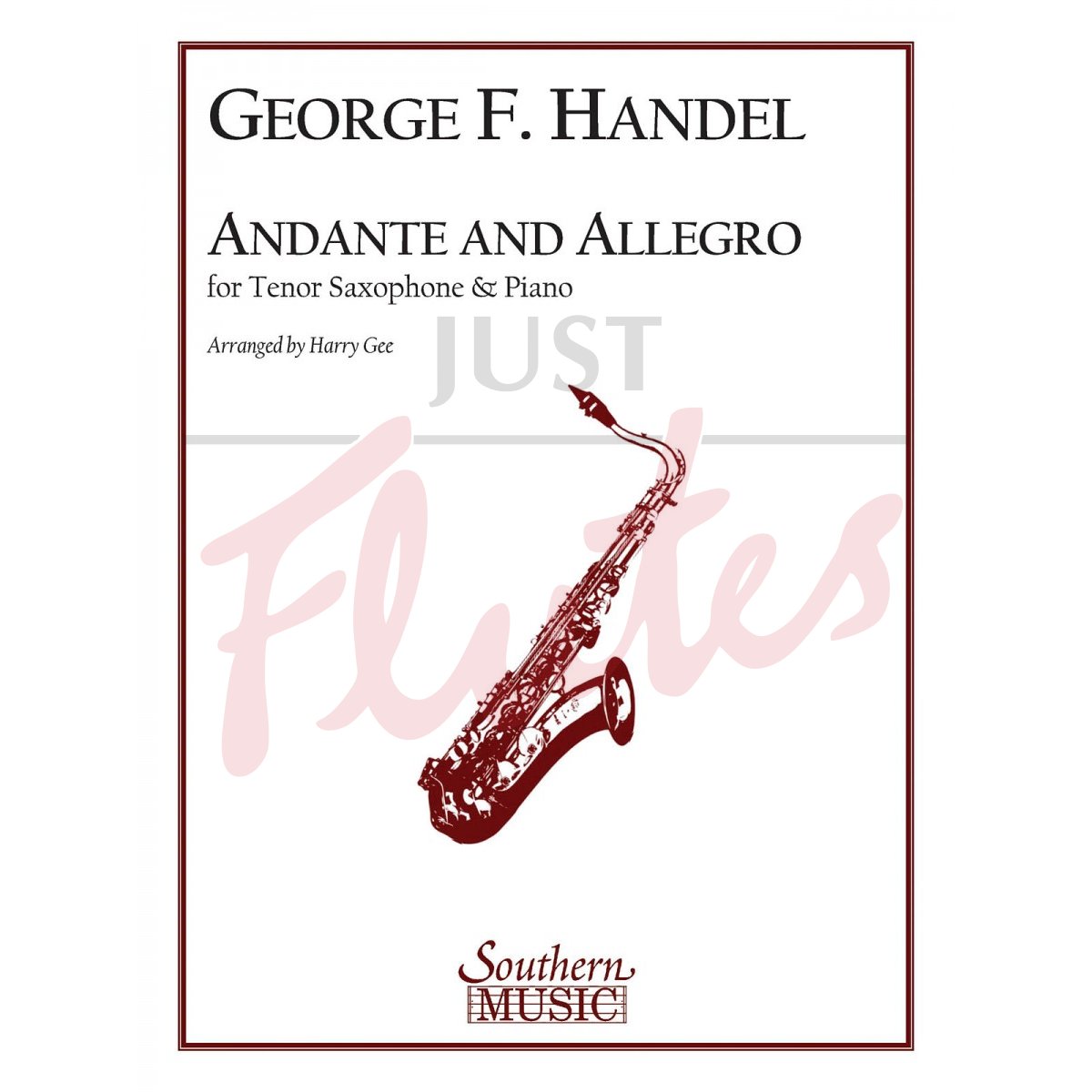 Andante &amp; Allegro [Tenor Sax and Piano]