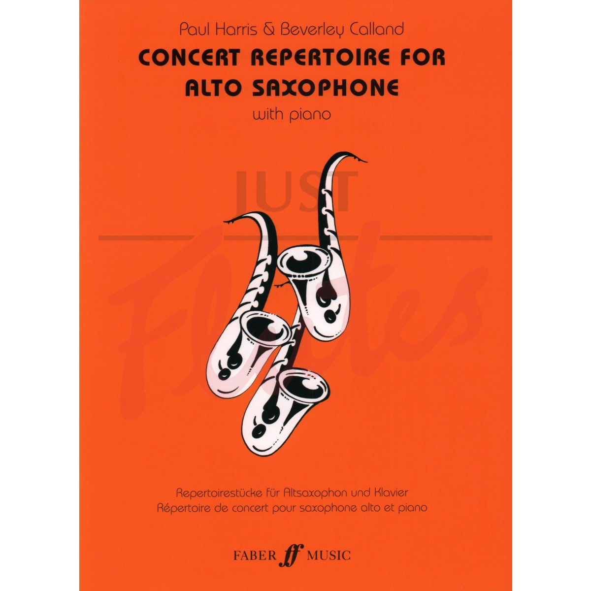 Concert Repertoire for Alto Saxophone with Piano