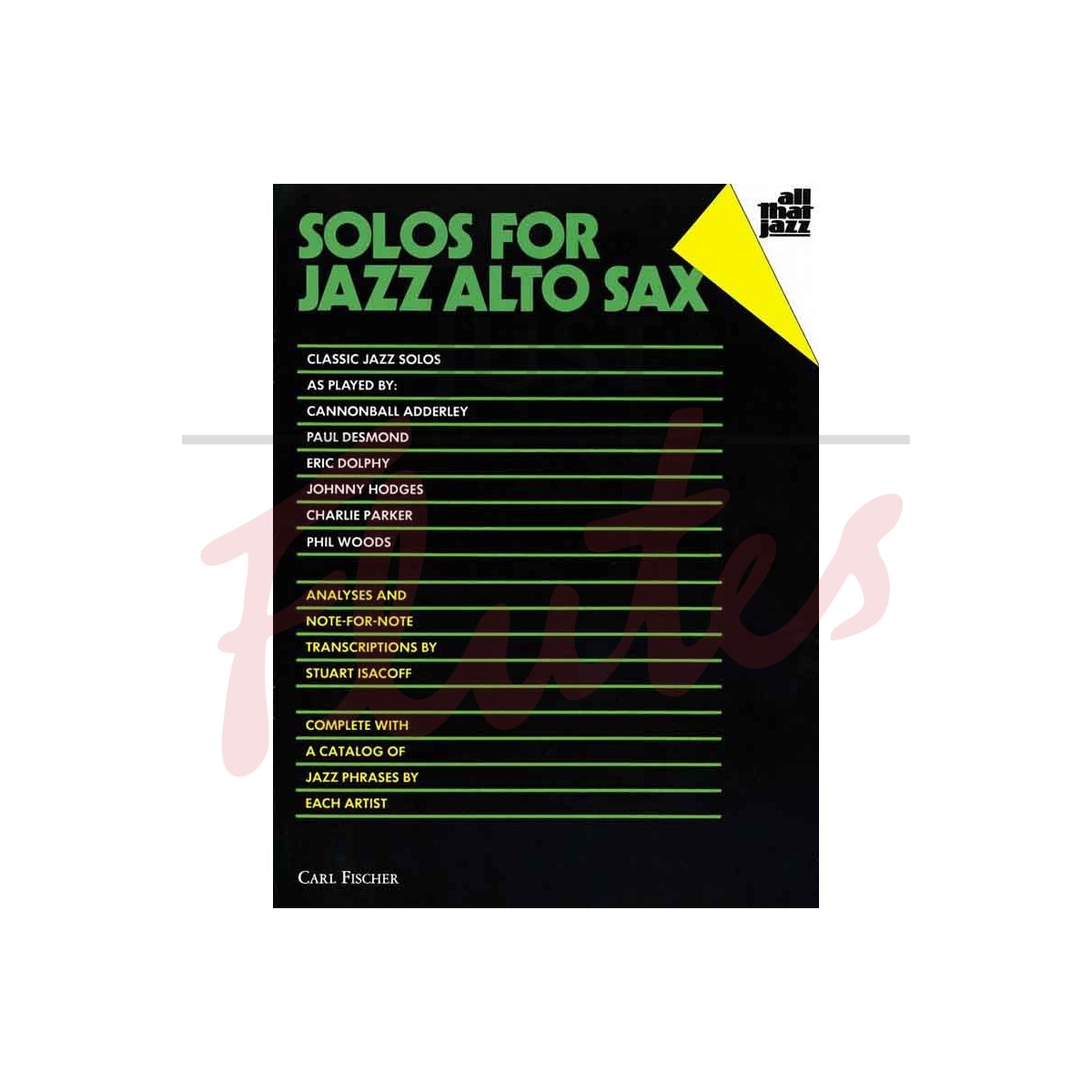 Solos for Jazz Alto Saxophone