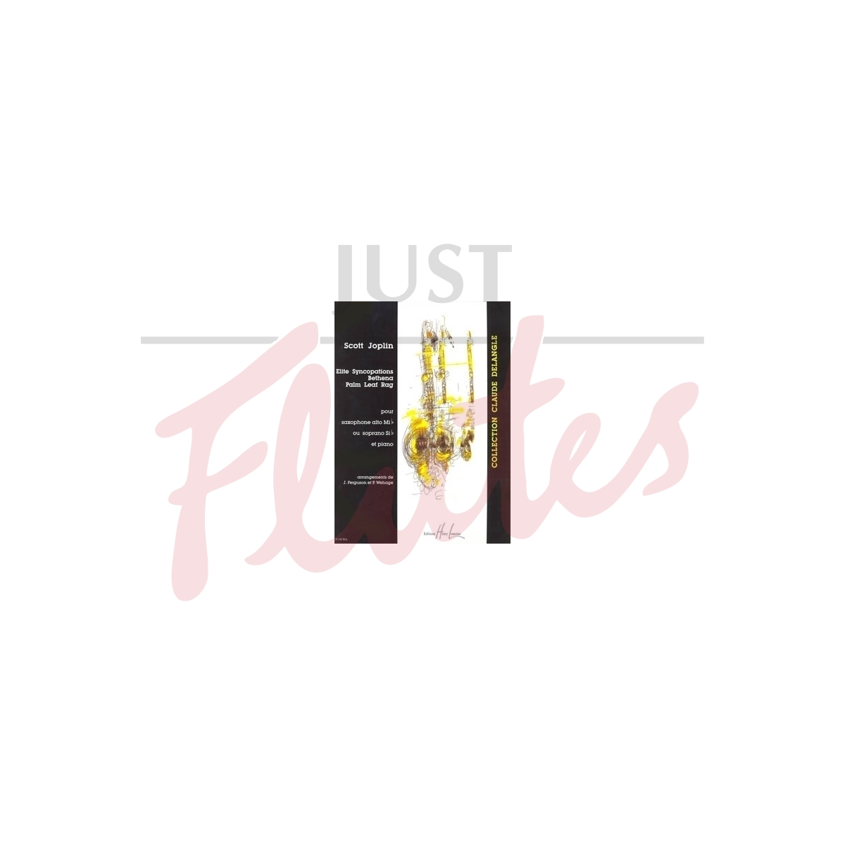 Elite Syncopations, Bethena and Palm Leaf Rag for Alto Saxophone and Piano