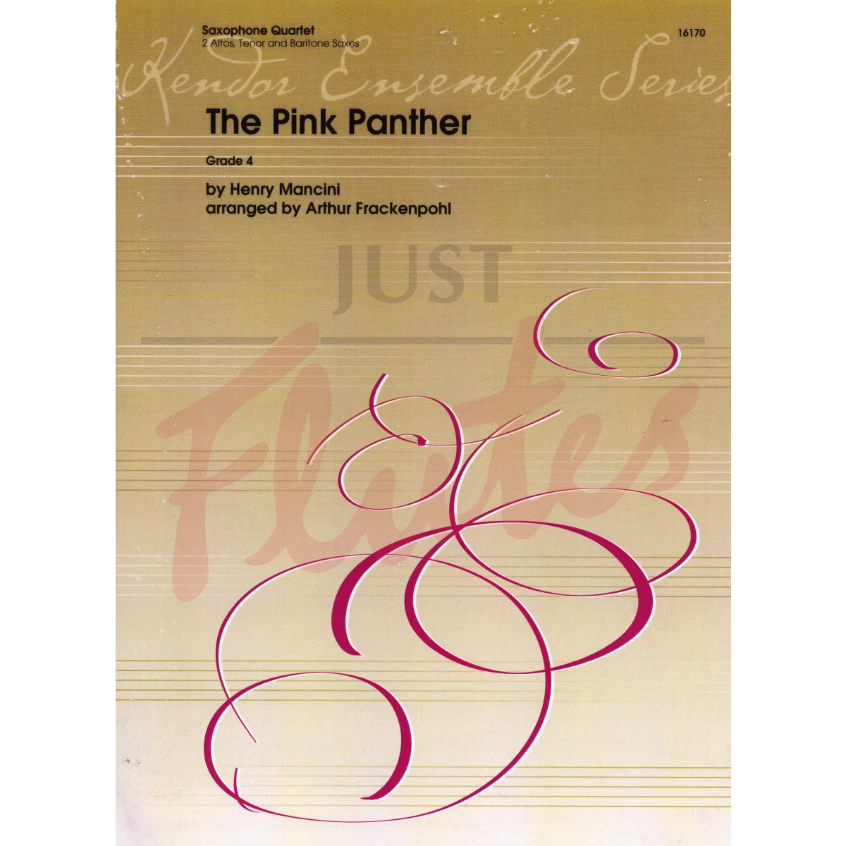 The Pink Panther for Saxophone Quartet