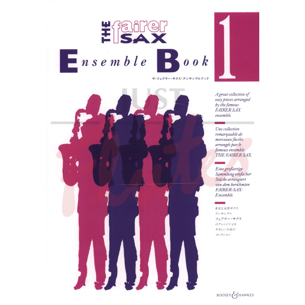 The Fairer Sax Ensemble Book 1 for Saxophone Quartet