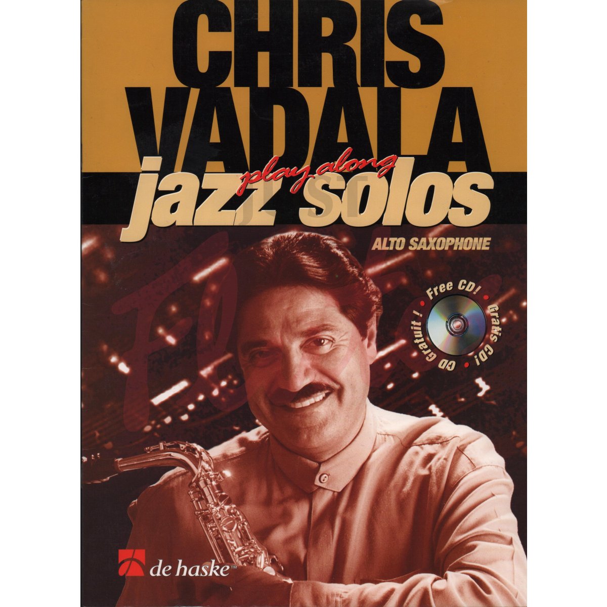 Chris Vadala Playalong Jazz Solos for Alto Saxophone
