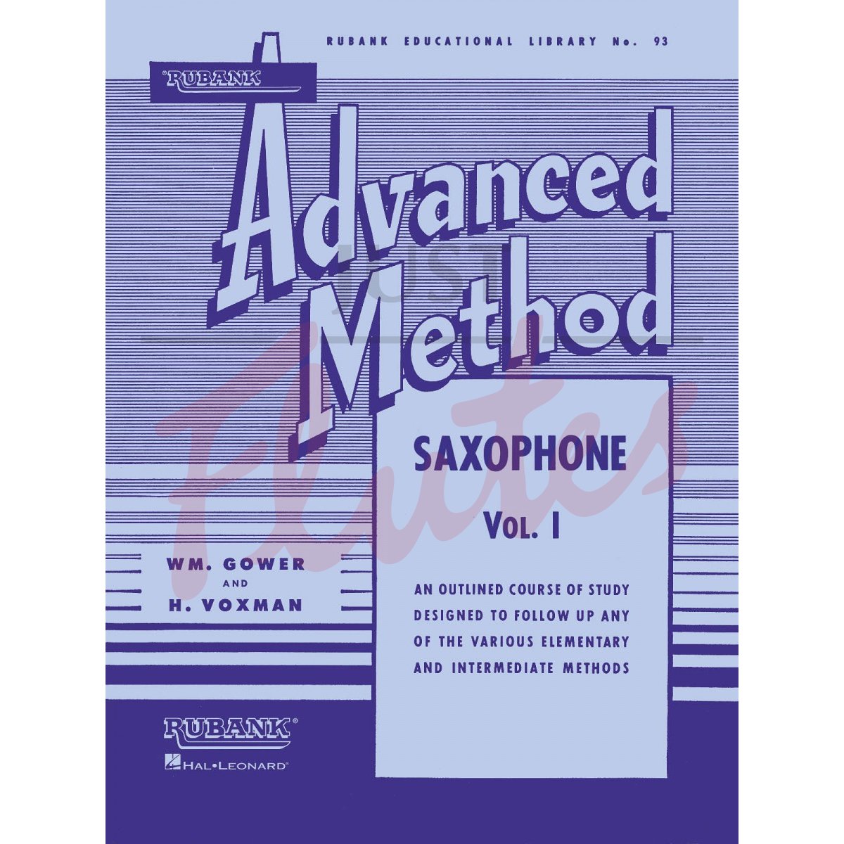 Advanced Method for Saxophone, Vol 1