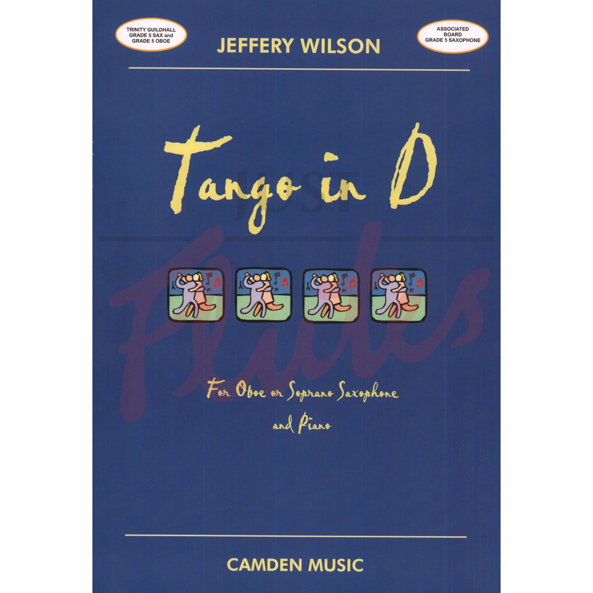 Tango in D for Soprano Saxophone or Oboe and Piano