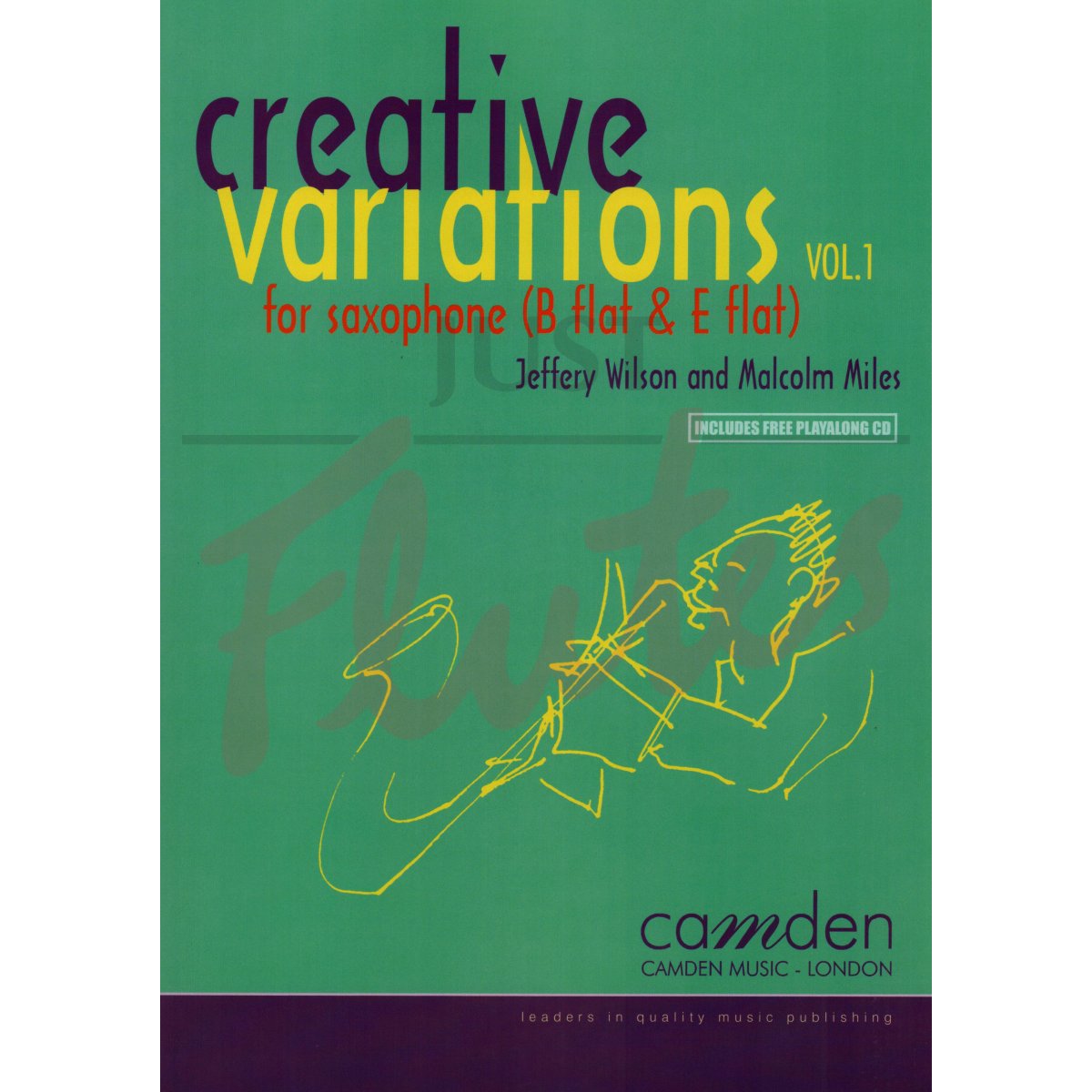 Creative Variations for Saxophone, Vol 1