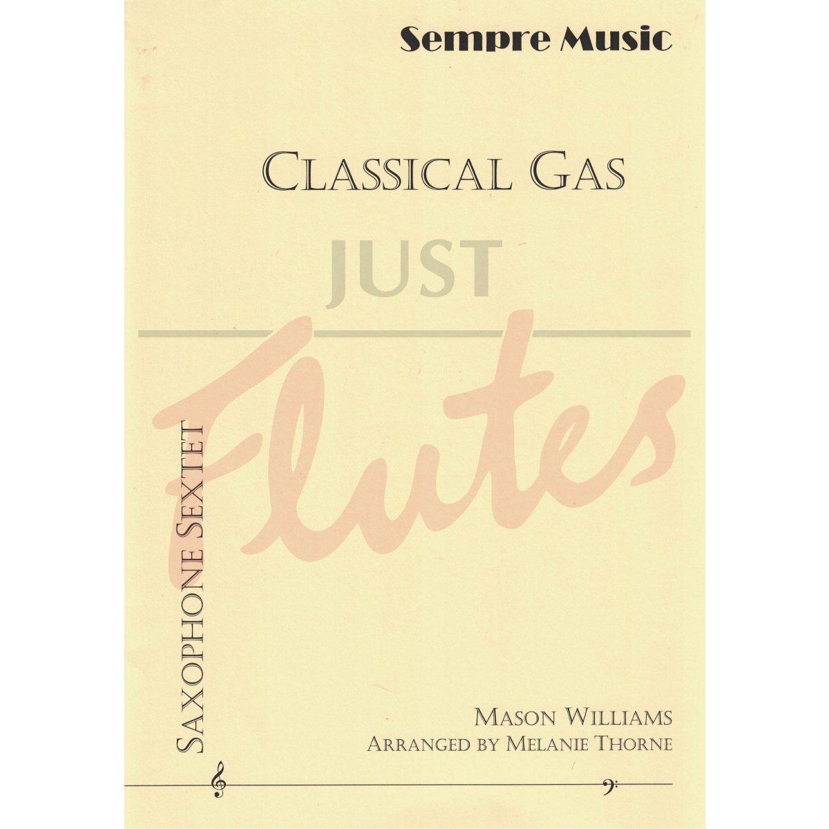 Classical Gas for Saxophone Sextet