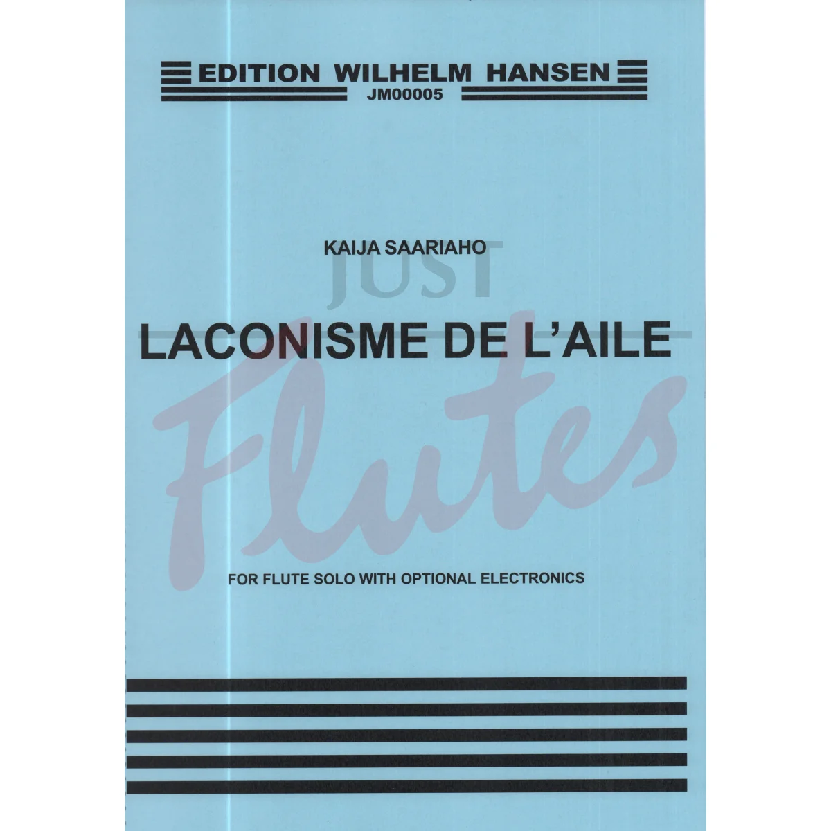 Laconisme de l&#039;Aile for Solo Flute with Optional Electronics