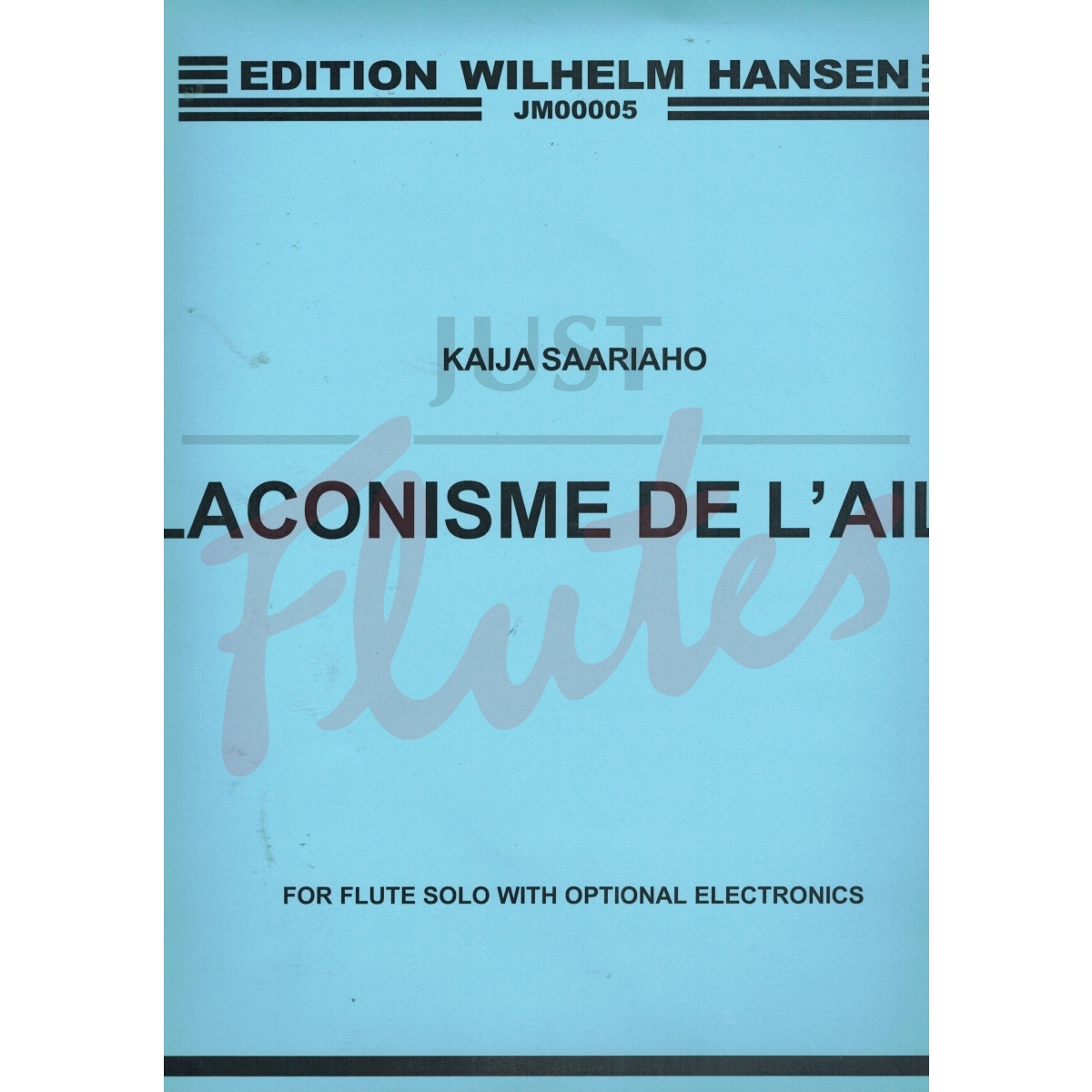 Laconisme de l&#039;Aile for Solo Flute with Optional Electronics