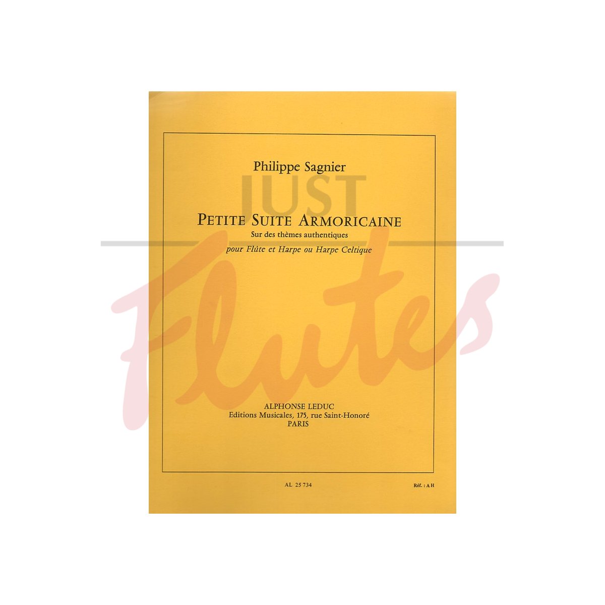 Petite Suite Armoricaine for Flute and Harp (or Celtic Harp)