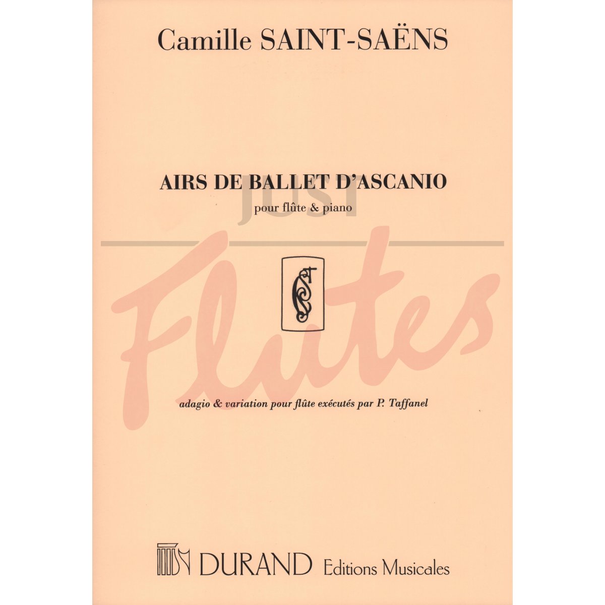 Airs de Ballet d&#039;Ascanio for Flute and Piano