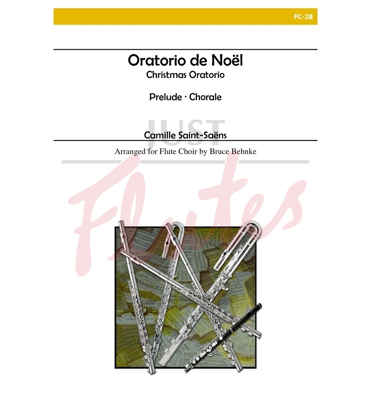 Oratorio De Noel arranged for Flute Choir