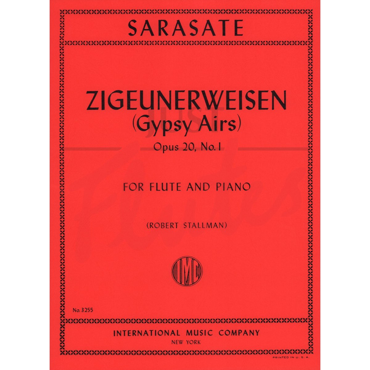 Zigeunerweisen (Gypsy Airs) for Flute and Piano