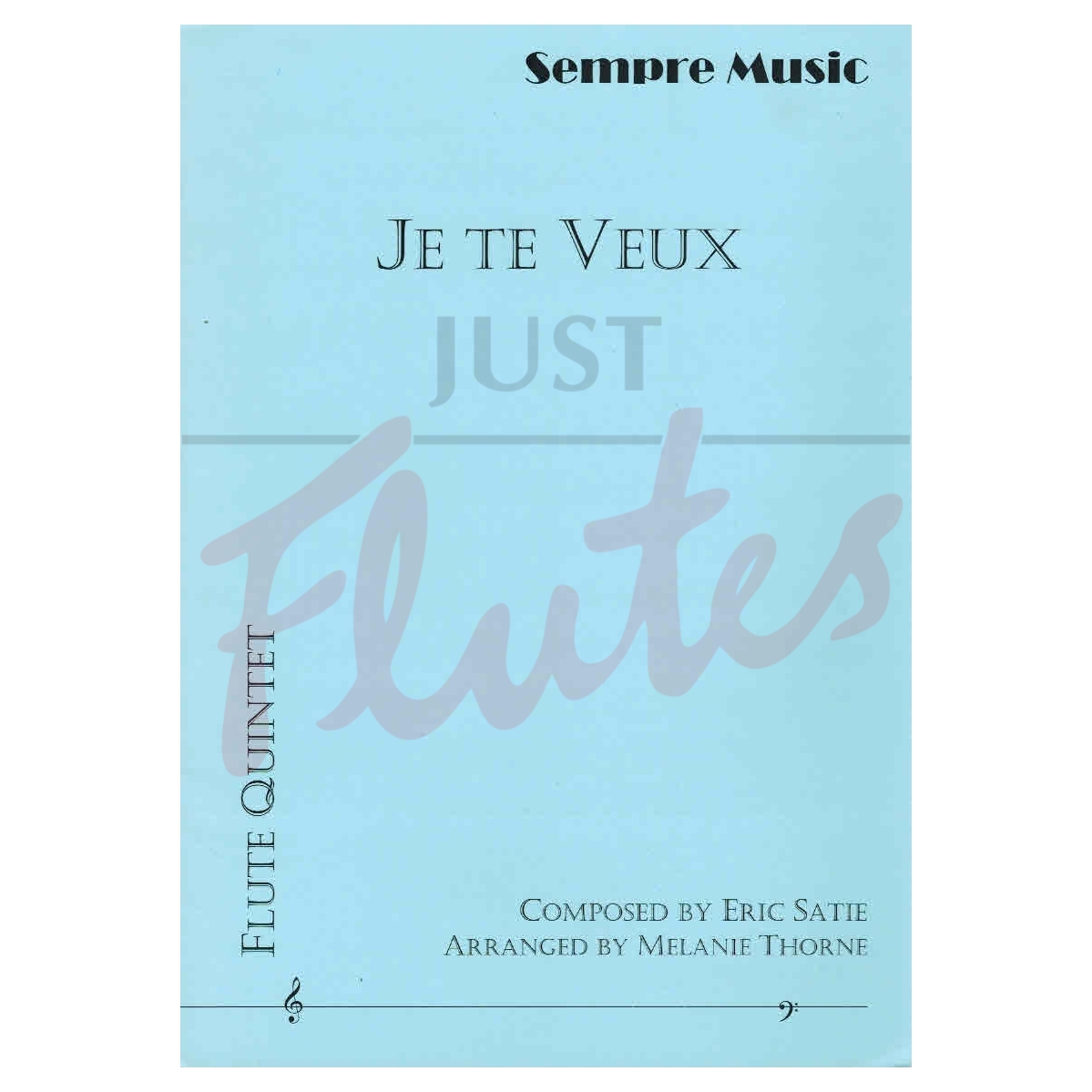 Je Te Veux for Flute Quintet