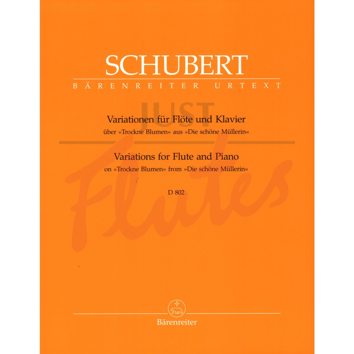 Introduction and Variations on &#039;Trockne Blumen&#039; for Flute and Piano