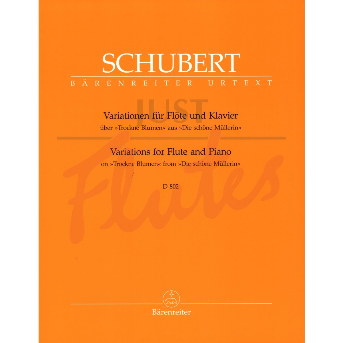 Introduction and Variations on &#039;Trockne Blumen&#039; for Flute and Piano