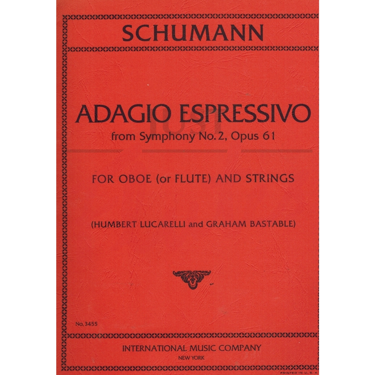 Adagio Espressivo from Symphony No 2