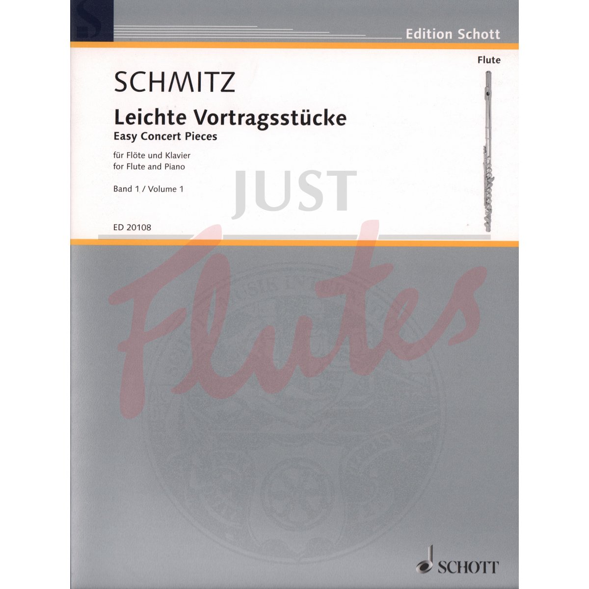 Easy Concert Pieces for Flute and Piano, Vol 1