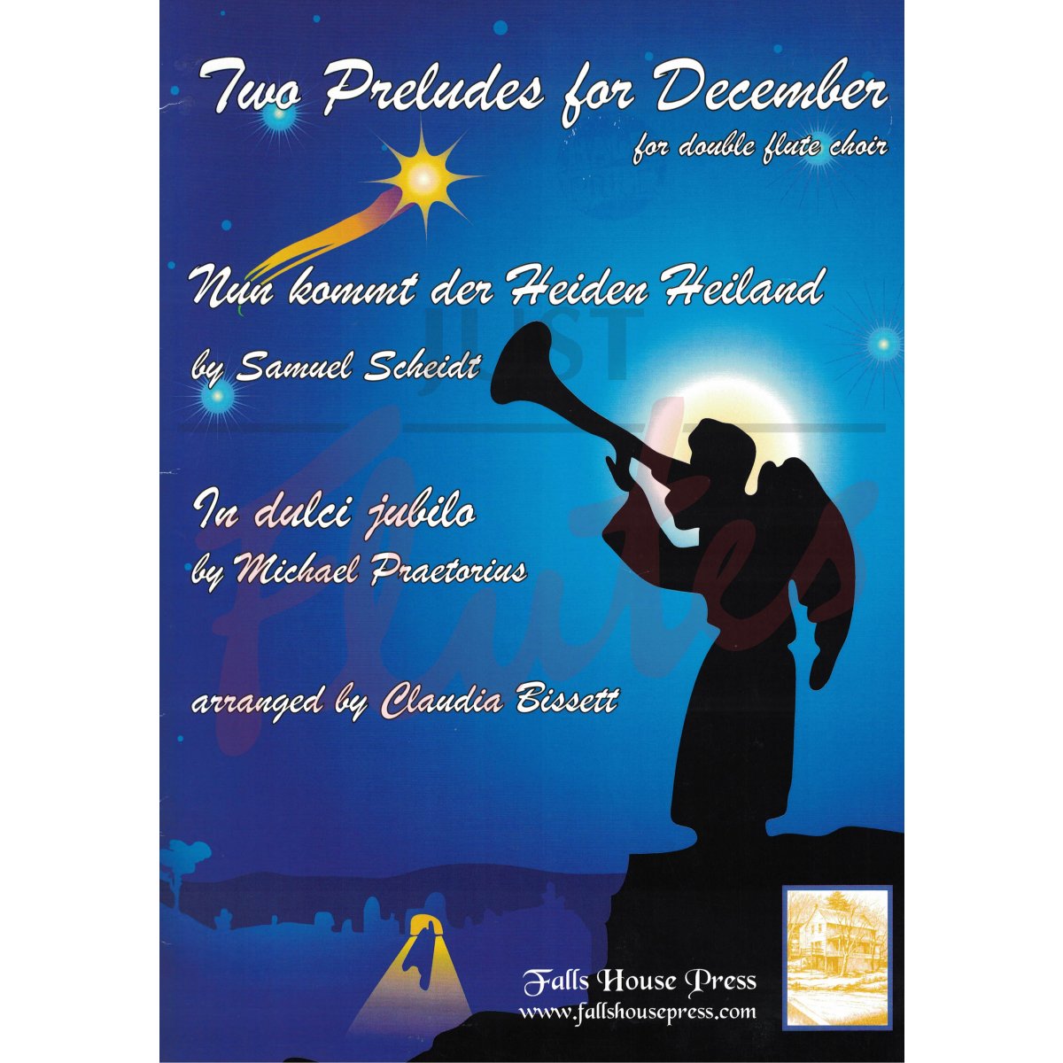 Two Preludes for December for  Double Flute Choir
