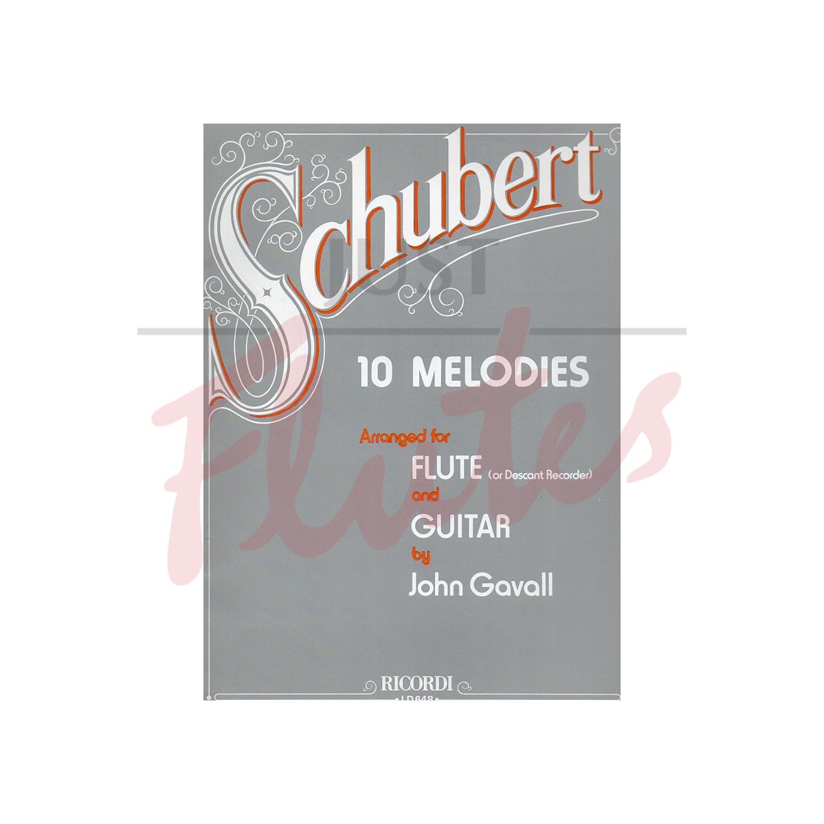 10 Melodies for Flute and Guitar