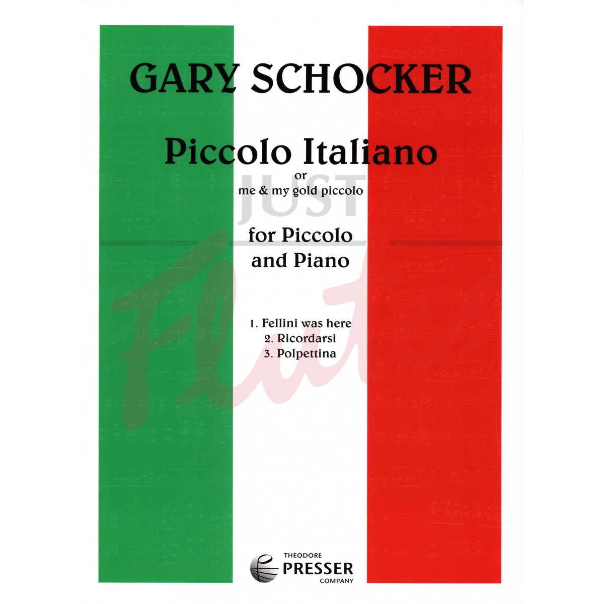 Piccolo Italiano (or Me and My Gold Piccolo) for Piccolo and Piano 