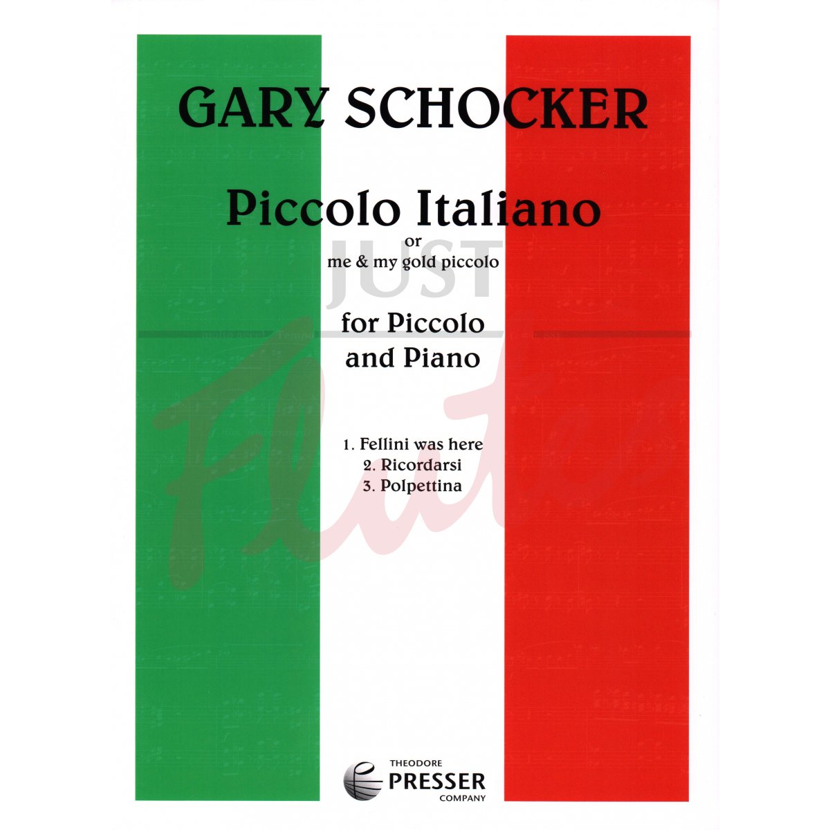 Piccolo Italiano (or Me and My Gold Piccolo) for Piccolo and Piano 