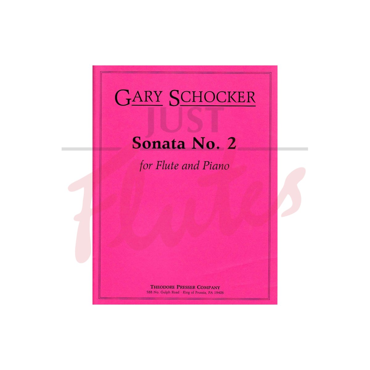 Sonata No 2 for Flute and Piano