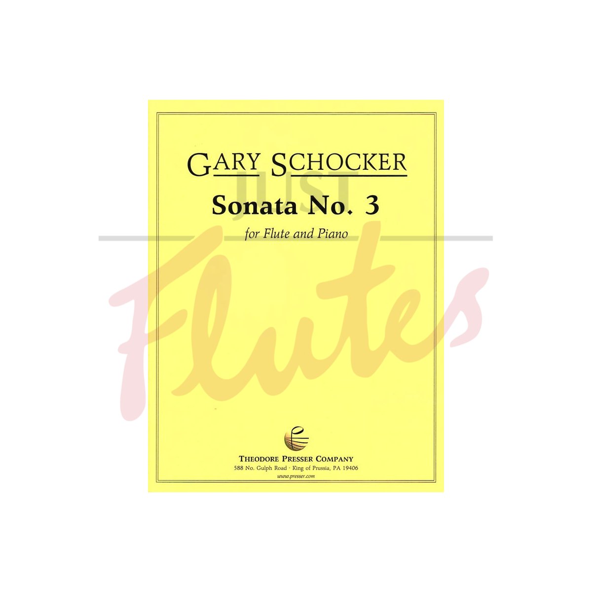 Sonata No 3 for Flute and Piano