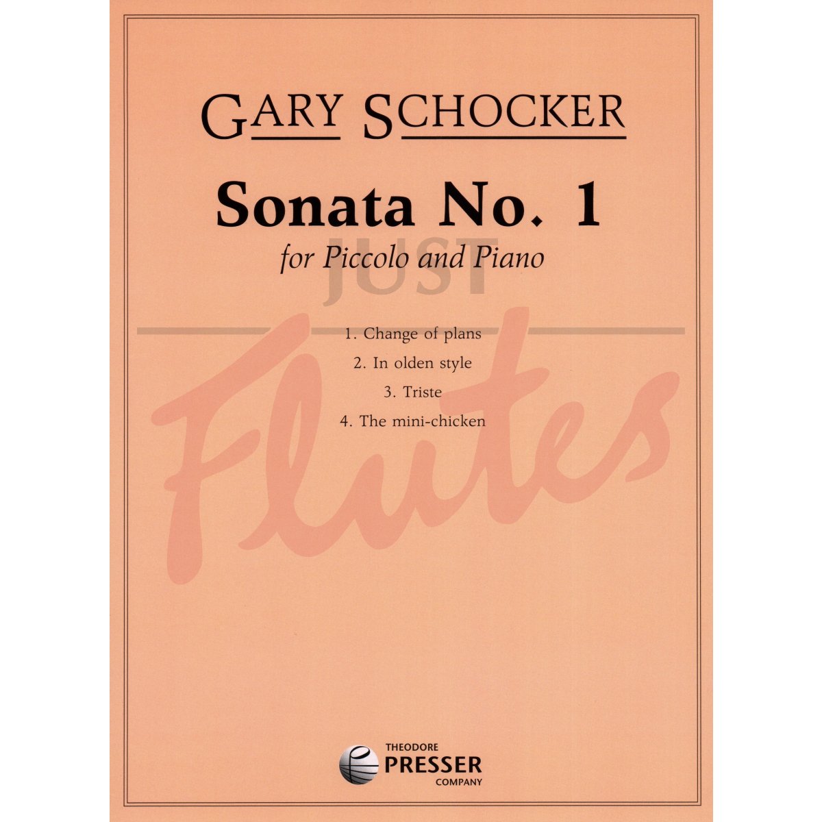 Sonata No. 1 for Piccolo and Piano