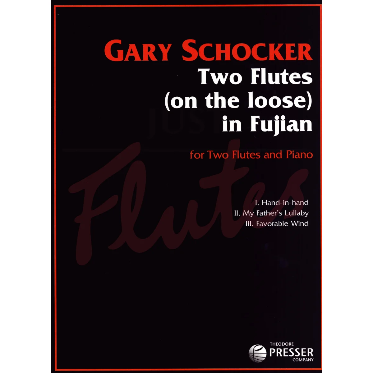 Two Flutes (on the loose) in Fujian for Two Flutes and Piano