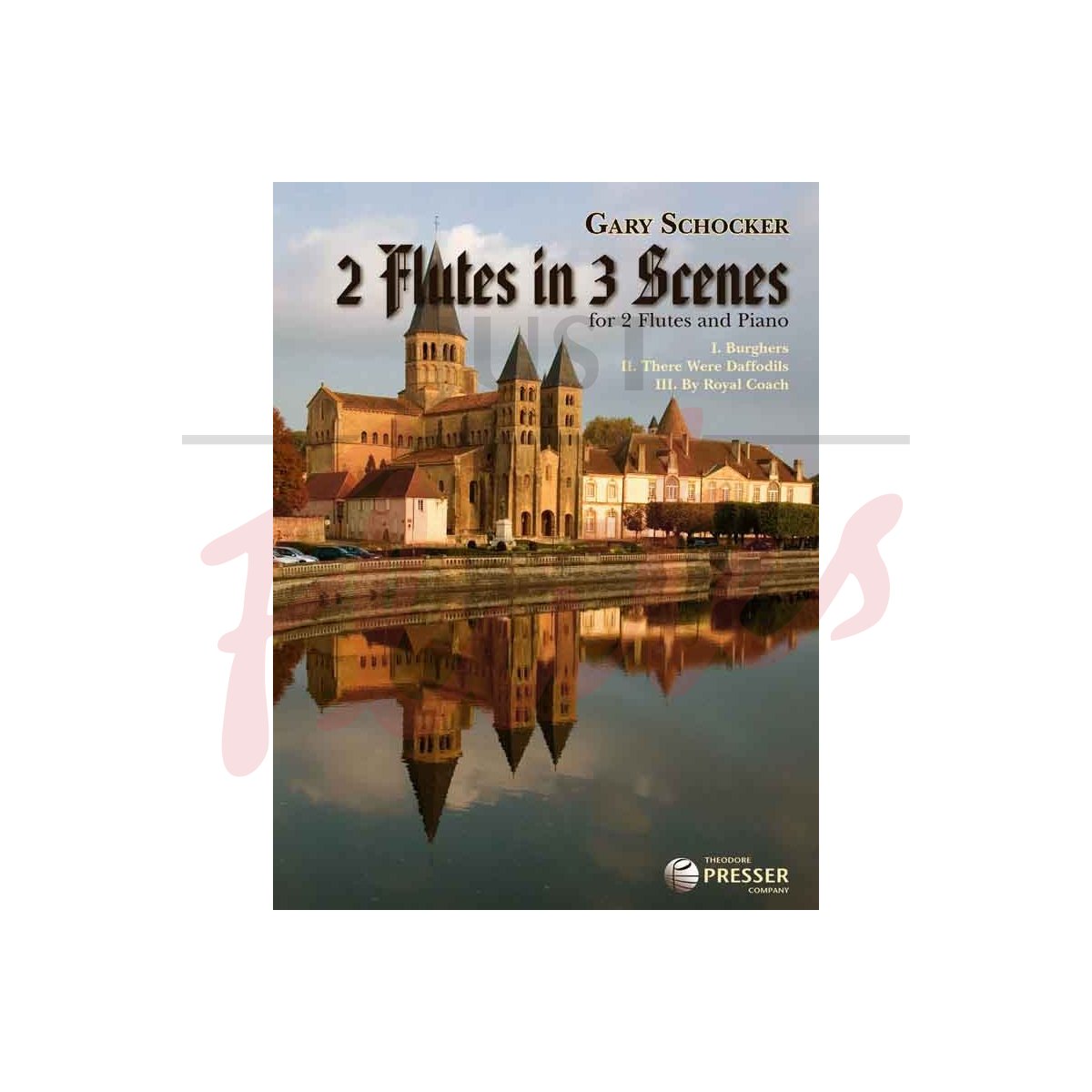 2 Flutes in 3 Scenes for Two Flutes and Piano