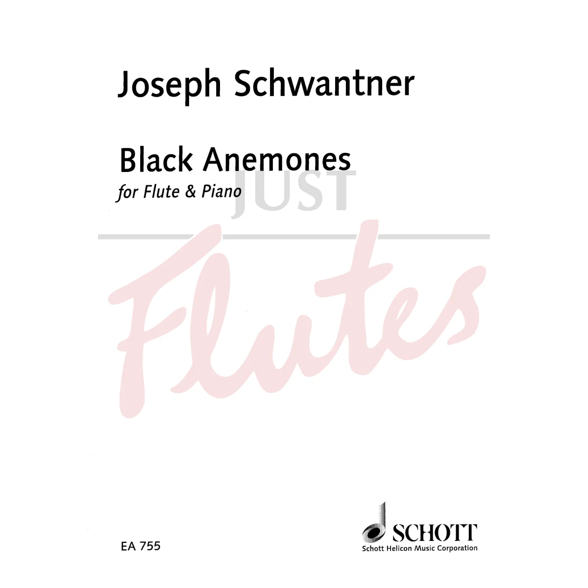Black Anemones for Flute and Piano