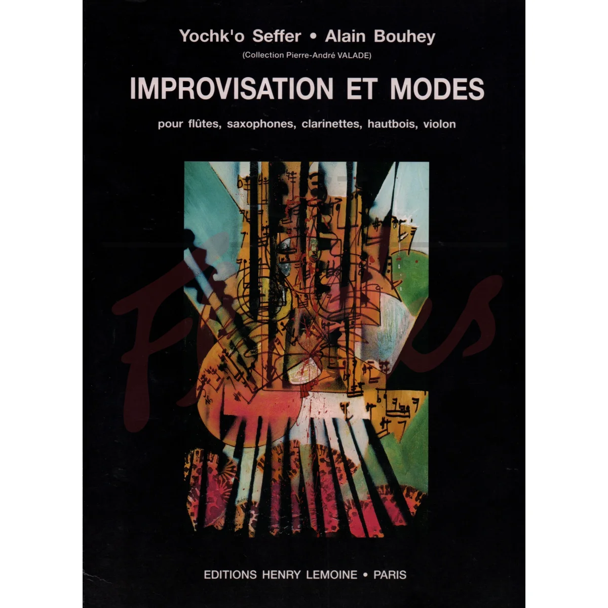 Improvisation et Modes for Flute or Saxophone, Clarinet, Oboe or Violin