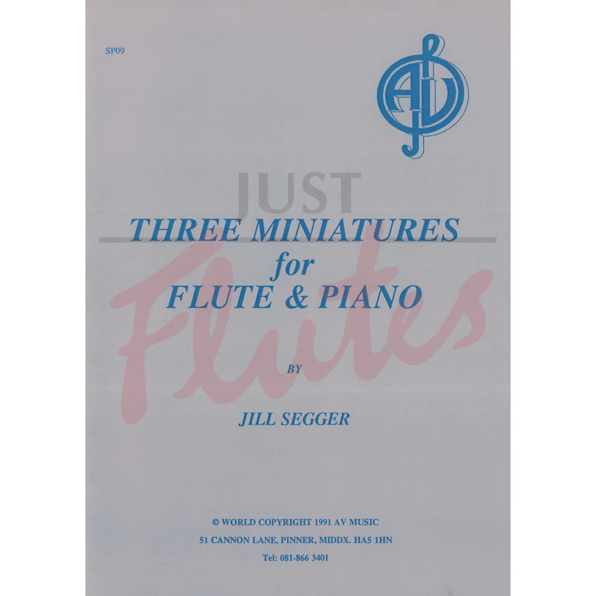 Three Miniatures for Flute and Piano