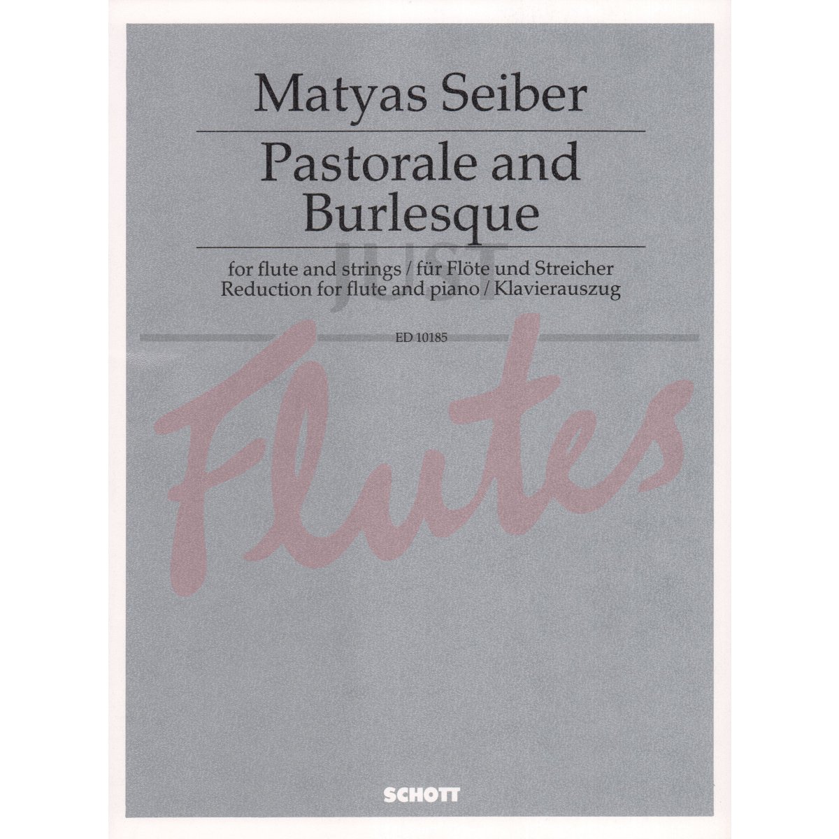Pastorale and Burlesque for Flute and Piano