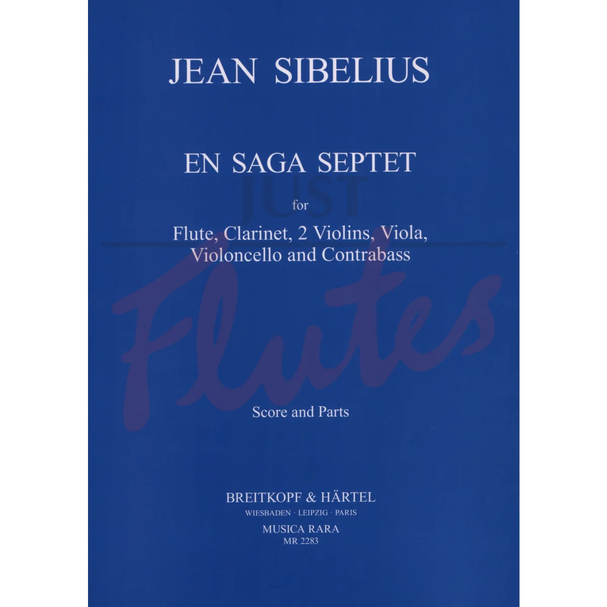 En Saga Septet for Flute, Clarinet, Two Violins, Viola, Cello and Bass
