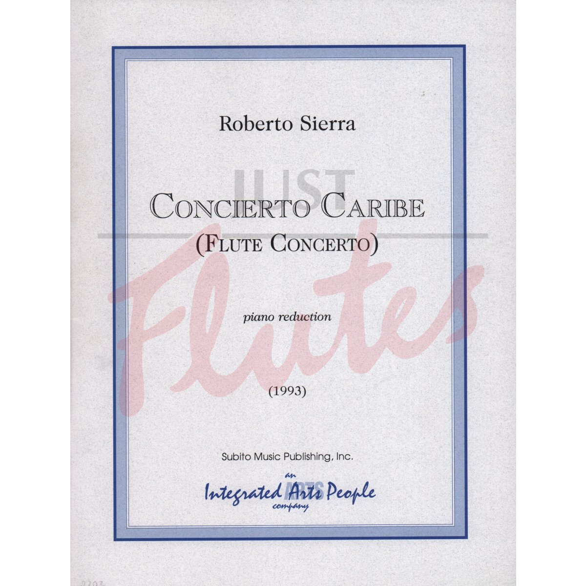Concierto Caribe for Flute and Piano
