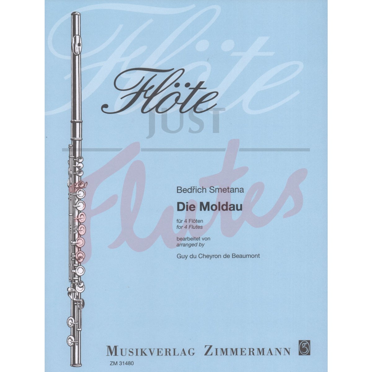 Die Moldau for 4 Flutes