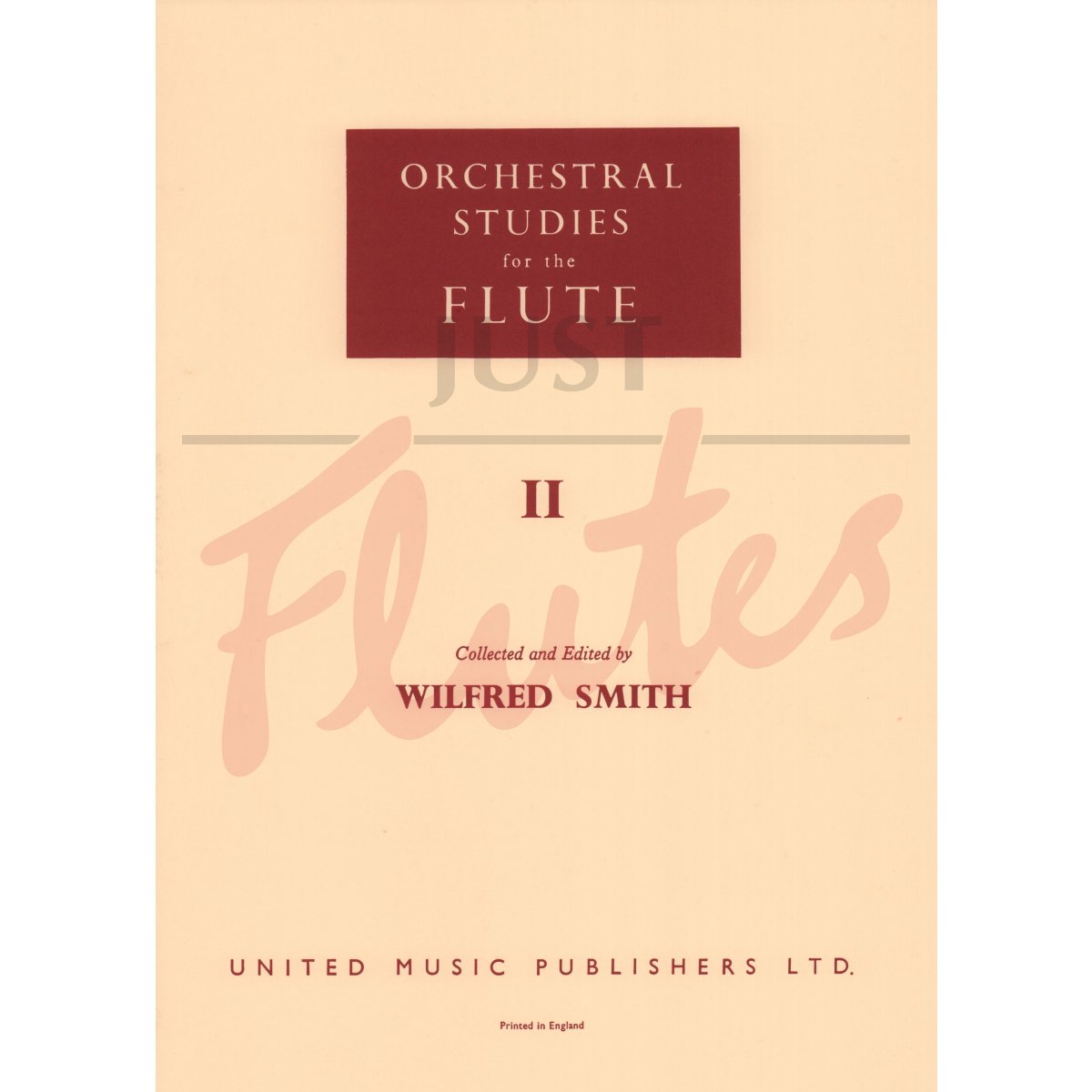 Orchestral Studies for the Flute, Volume 2: Overtures