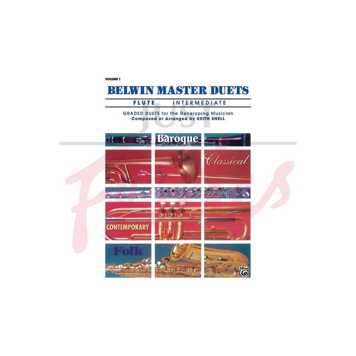Belwin Master Duets, Vol 1, Intermediate [Flute]