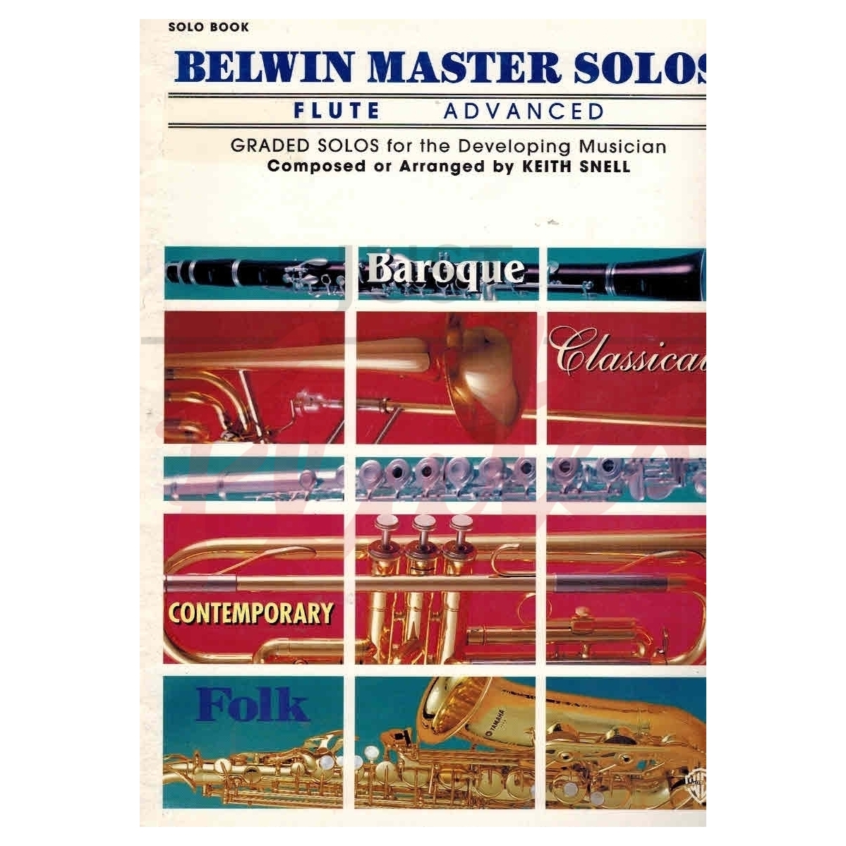 Belwin Master Solos, Advanced [Flute]