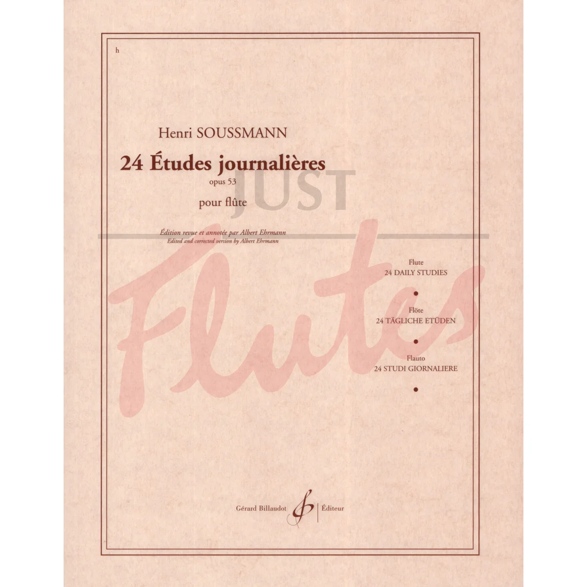24 Daily Studies for Flute